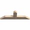 Ekena Millwork Portland Smooth Timber Gable Bracket, Douglas Fir, 48"W x 16"H x 3 1/2"D x 5 1/2"F, 8/12 Pitch GBW048X16X0406POR00SDF - alternate 2